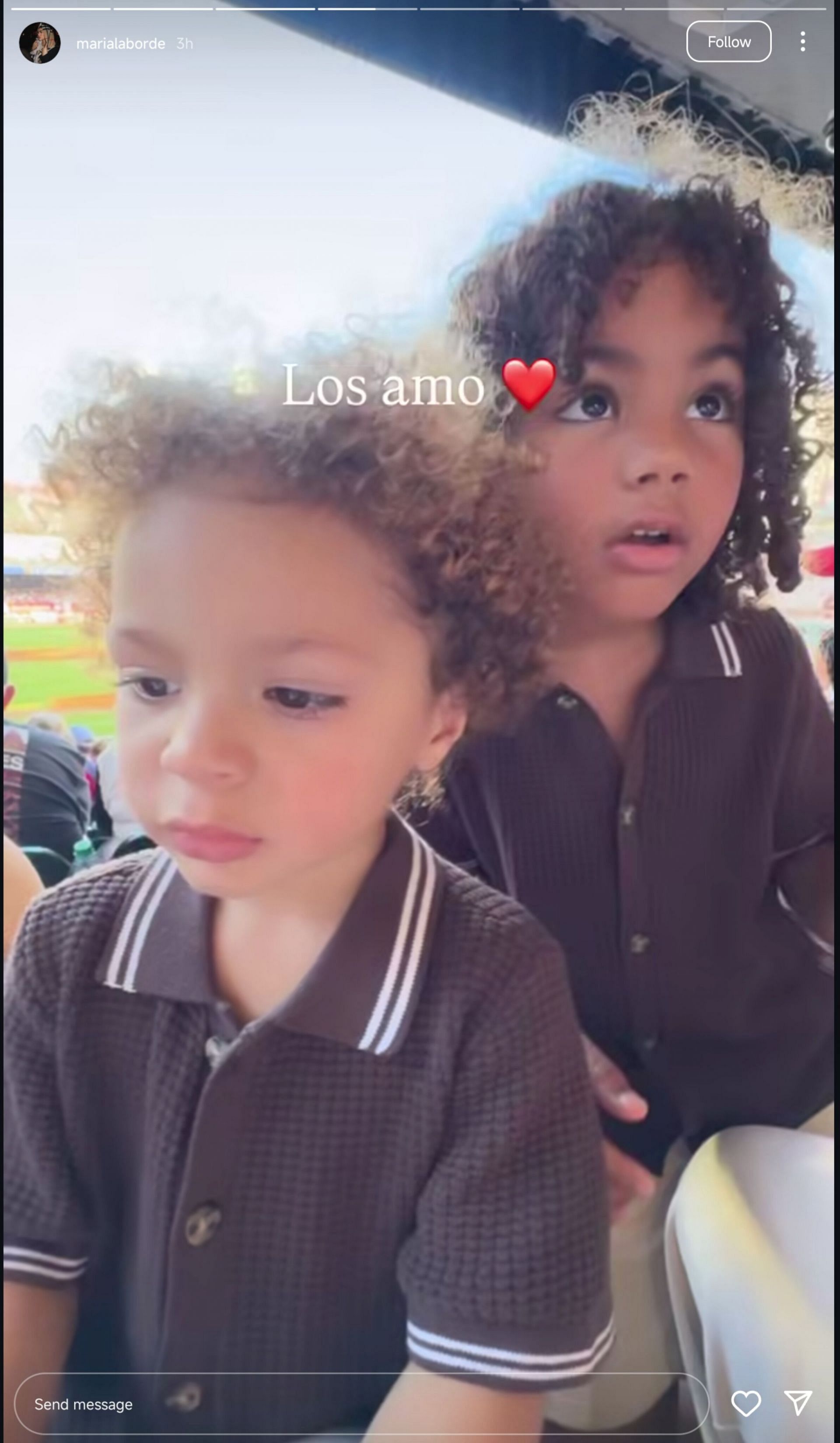 (Image source - Maria Laborde IG story)